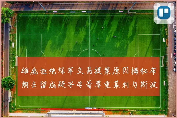 雄鹿拒绝绿军交易提案原因揭秘布朗去留成疑字母哥尊重莱利与斯波教练